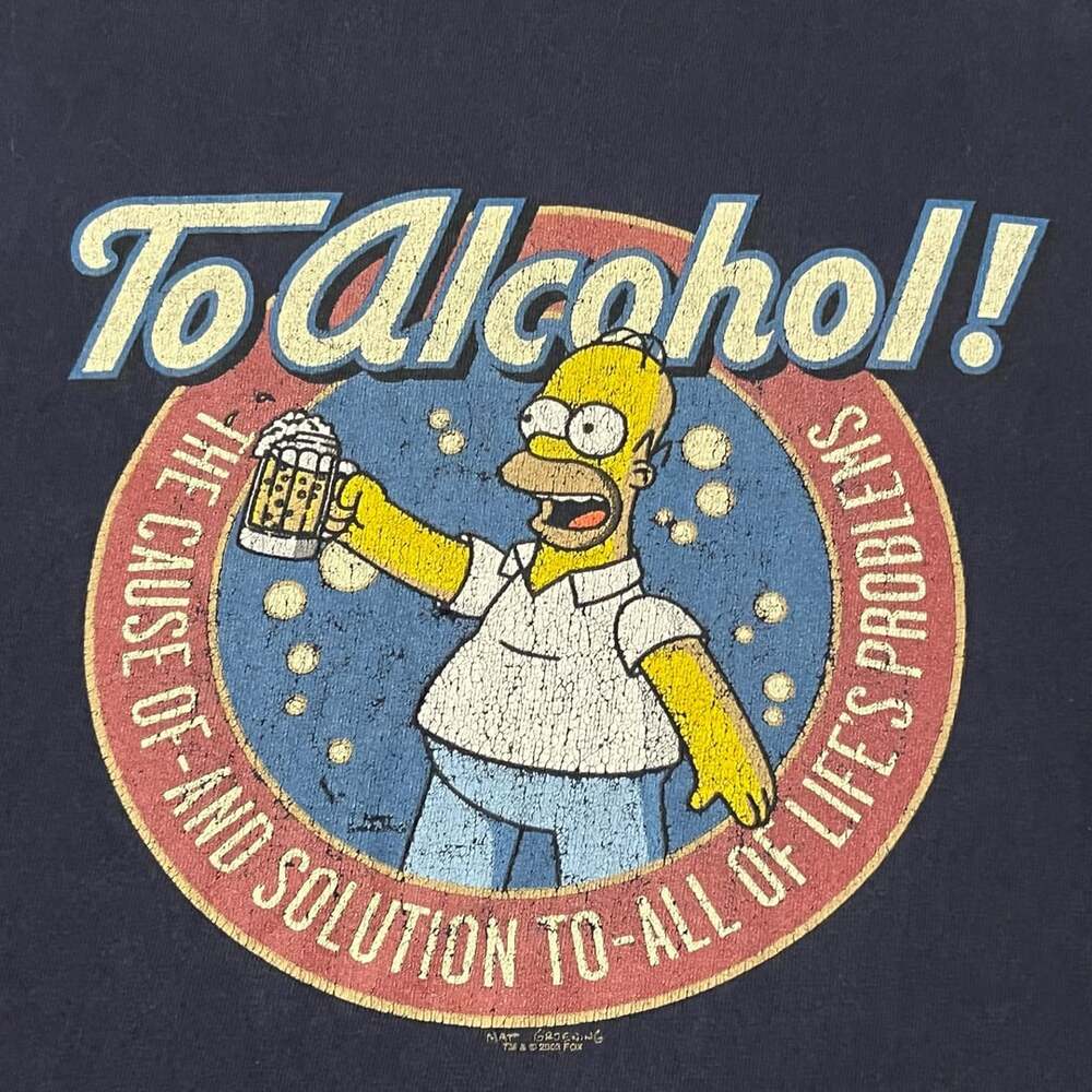 Vintage 2003 The Simpsons Graphic T-Shirt